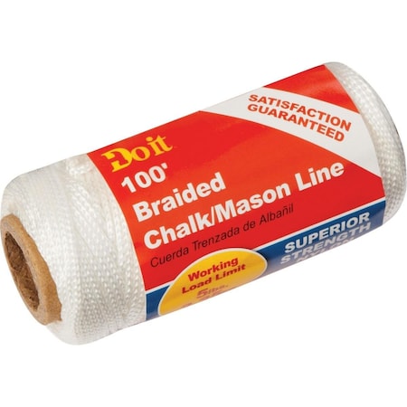 All-Source 100 Ft. Braided Nylon Chalk/Mason Line 307055